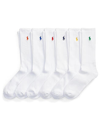 POLO RALPH LAUREN | Socken 6er Pkg. white colored