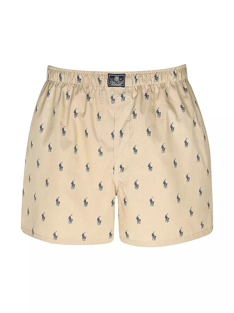 POLO RALPH LAUREN | Boxershorts 3-er Pkg. braun | olive