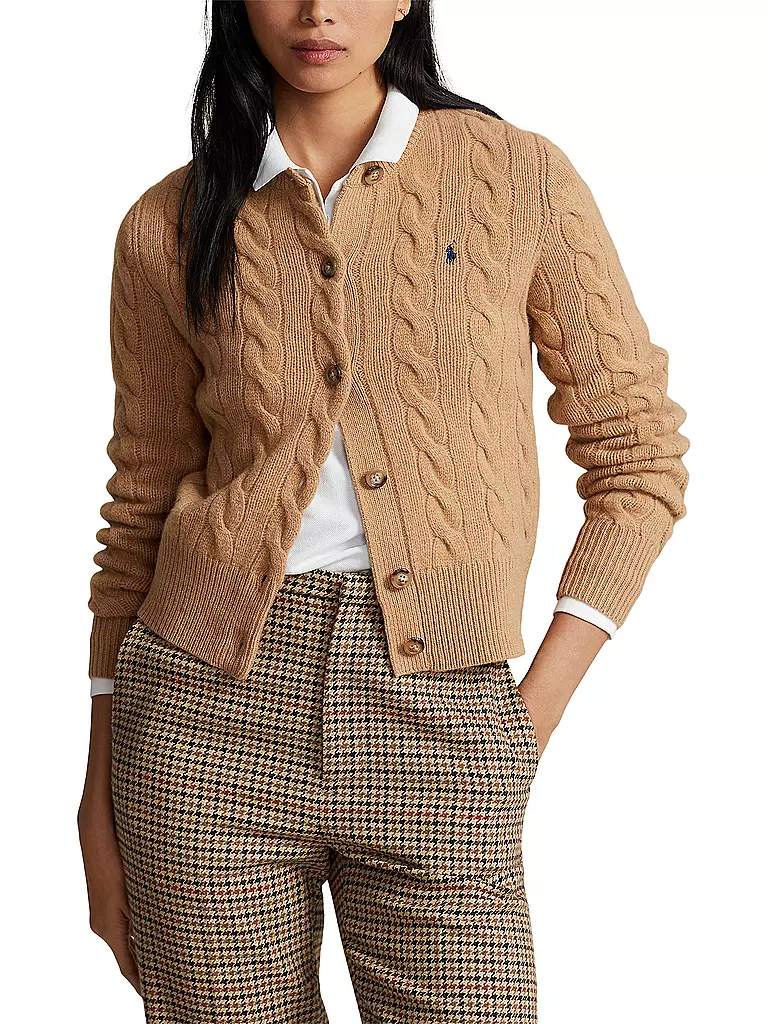 POLO RALPH LAUREN | Cardigan Slim Fit | camel