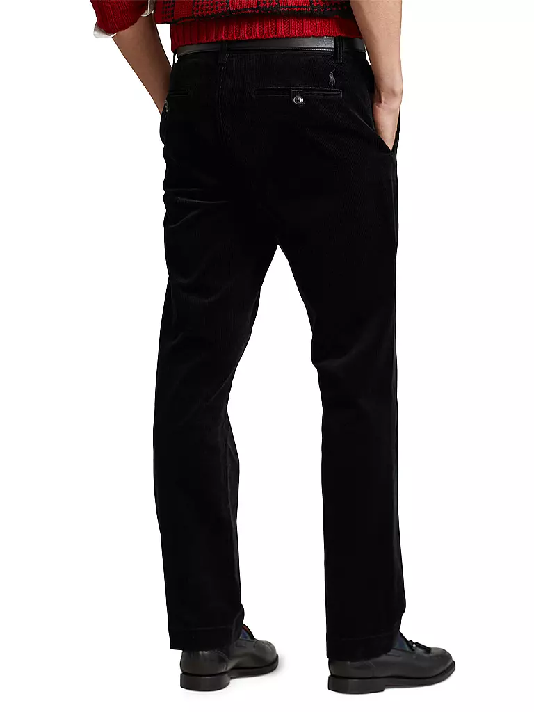 POLO RALPH LAUREN | Cordhose Stretch Straight Fit  | schwarz