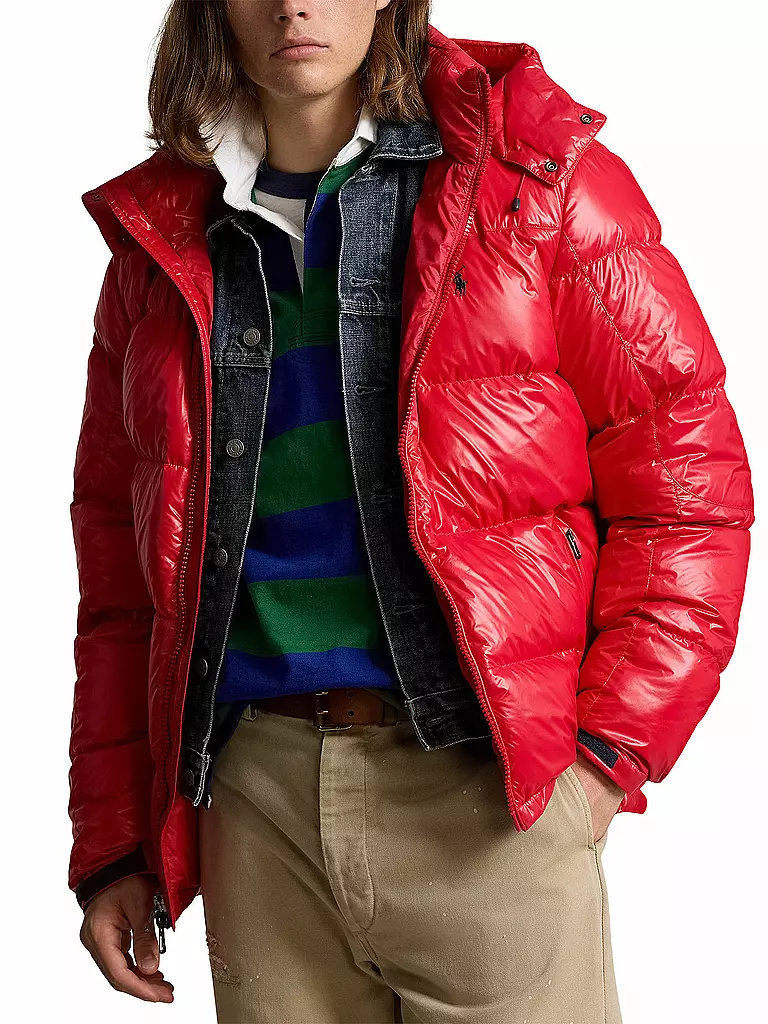 POLO RALPH LAUREN | Daunensteppjacke | rot