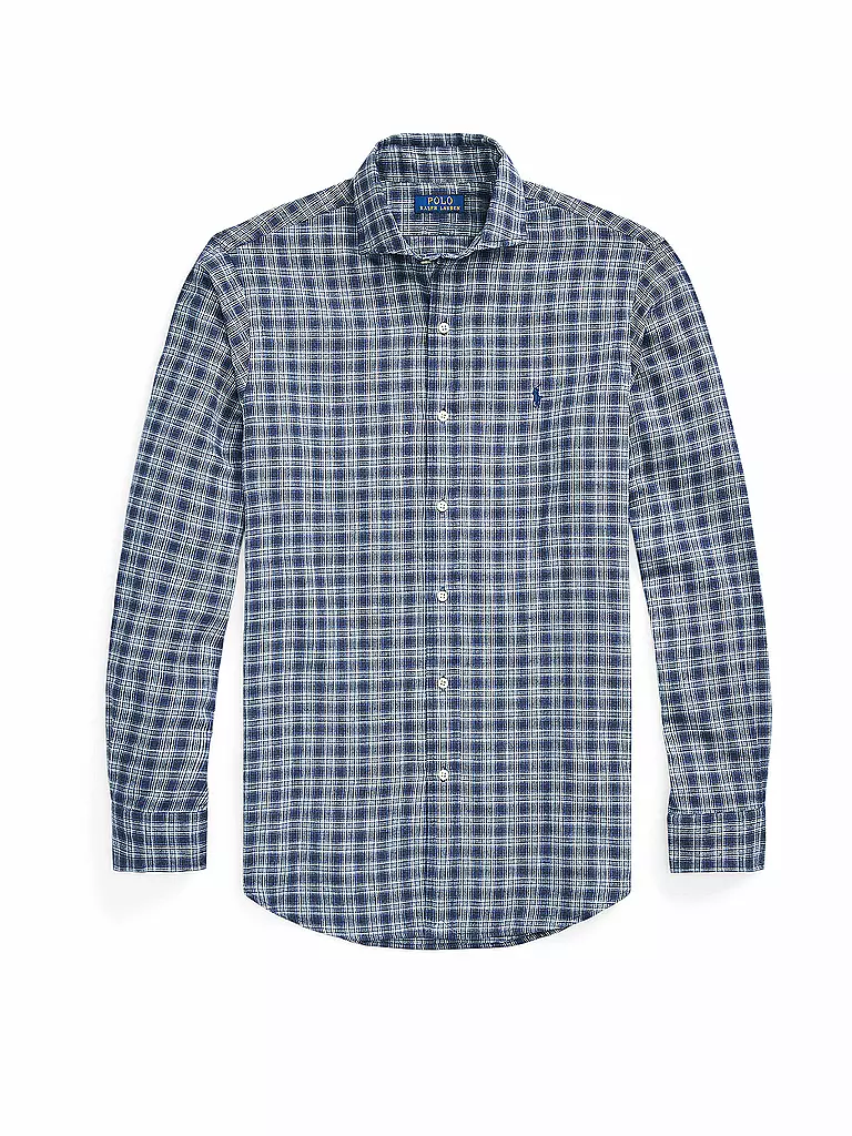 POLO RALPH LAUREN | Flanellhemd Custom Fit | blau