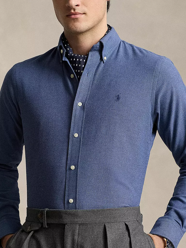 POLO RALPH LAUREN | Flanellhemd | hellblau