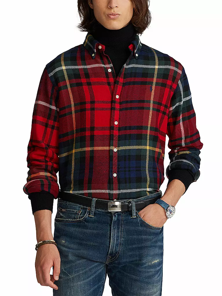 POLO RALPH LAUREN | Hemd Regular Fit | rot