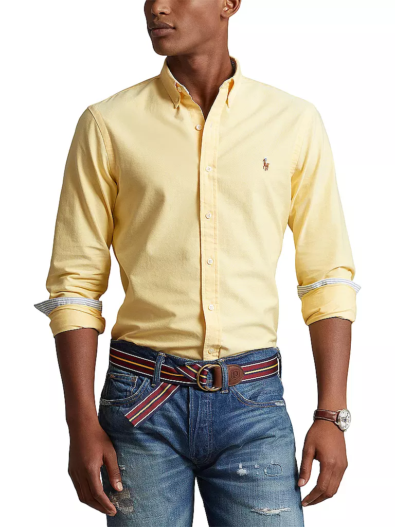 POLO RALPH LAUREN | Hemd Slim Fit | gelb