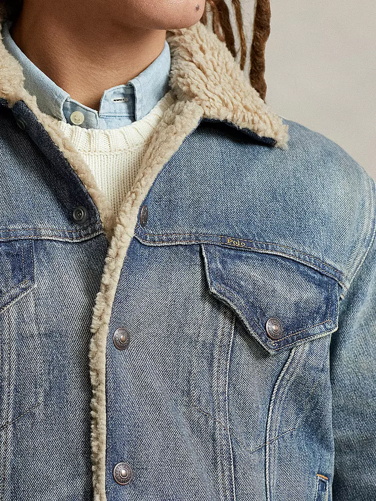 POLO RALPH LAUREN | Jeansjacke  | blau