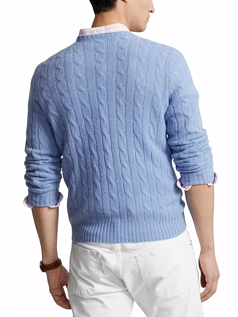 POLO RALPH LAUREN | Kaschmirpullover | hellblau