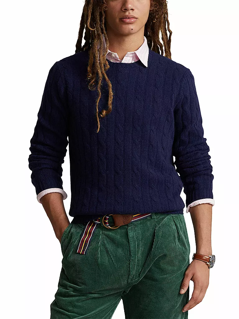 POLO RALPH LAUREN | Kaschmirpullover | hellgrau