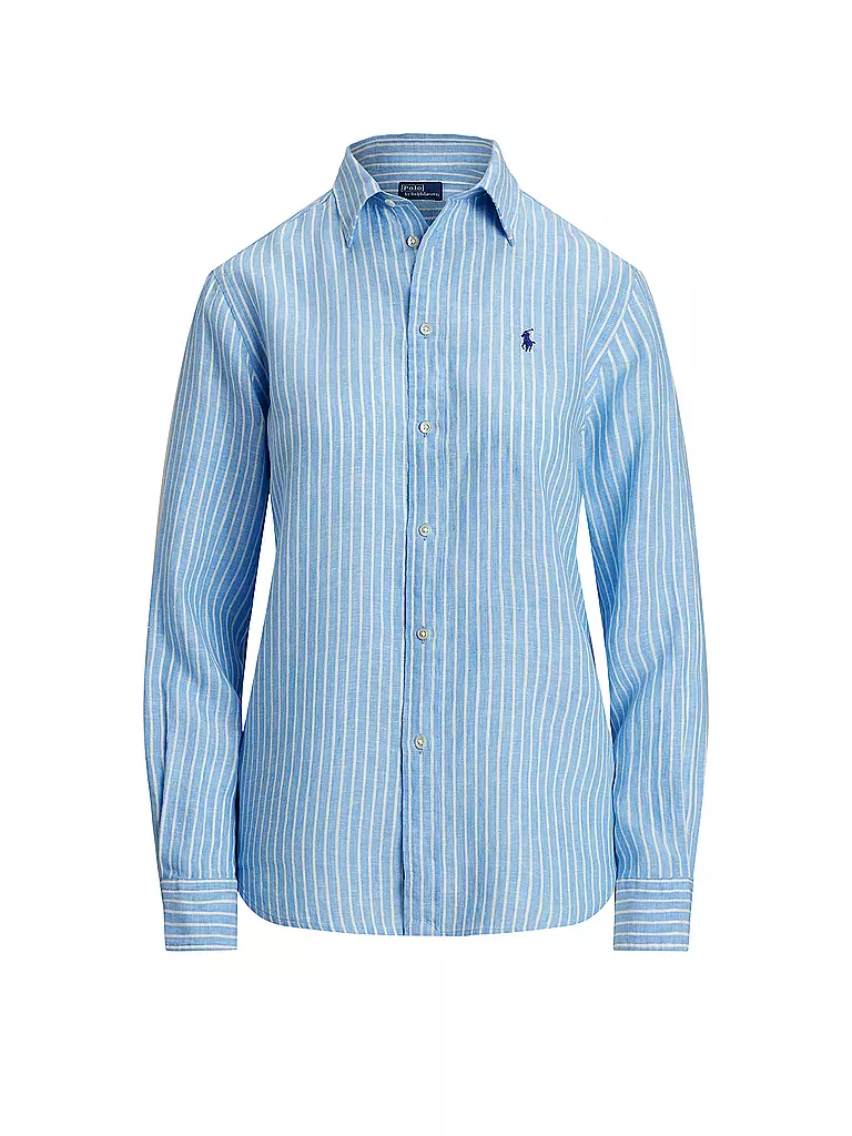 POLO RALPH LAUREN | Leinenbluse | blau