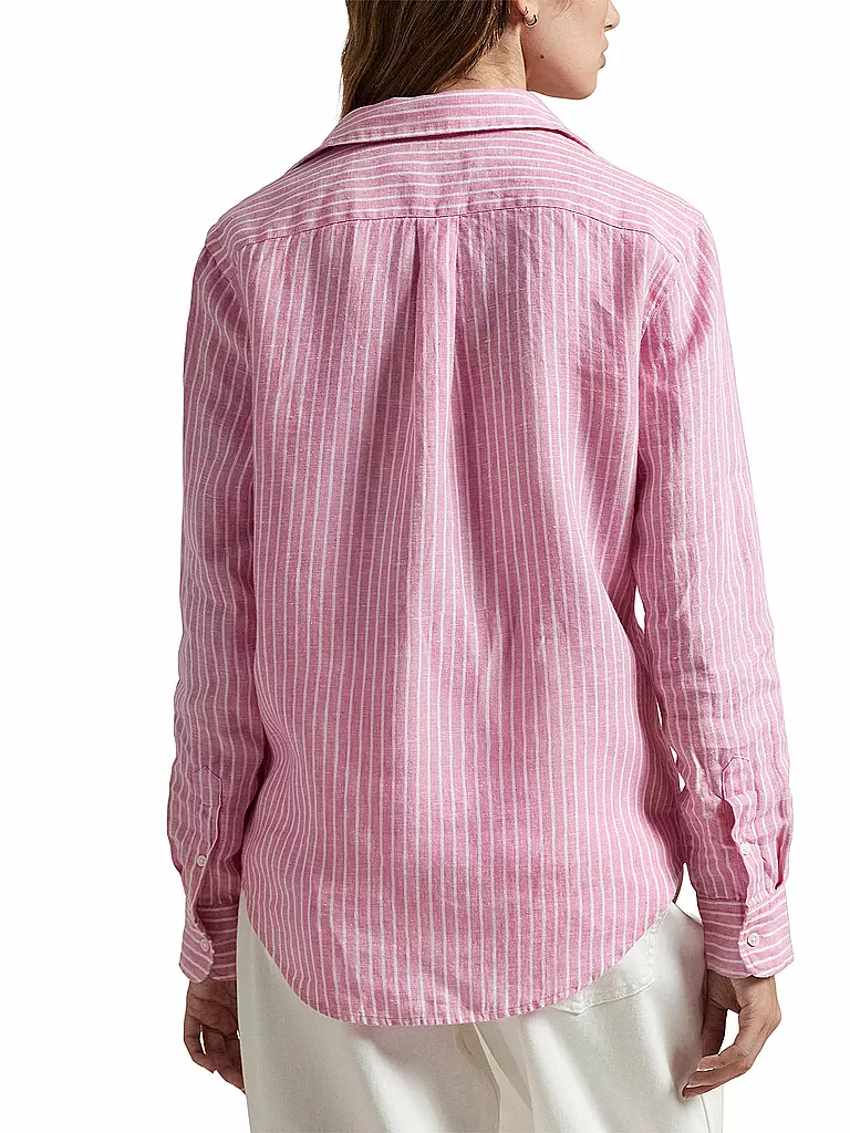 POLO RALPH LAUREN | Leinenbluse | pink