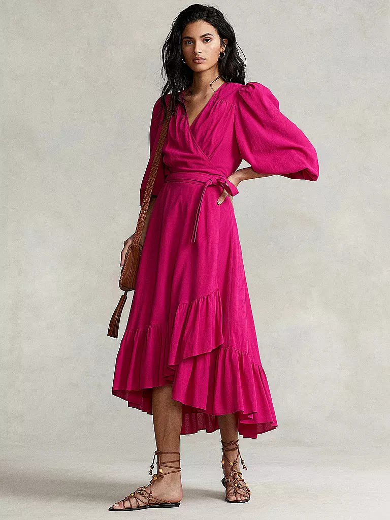 POLO RALPH LAUREN | Maxikleid - Wickelkleid | pink