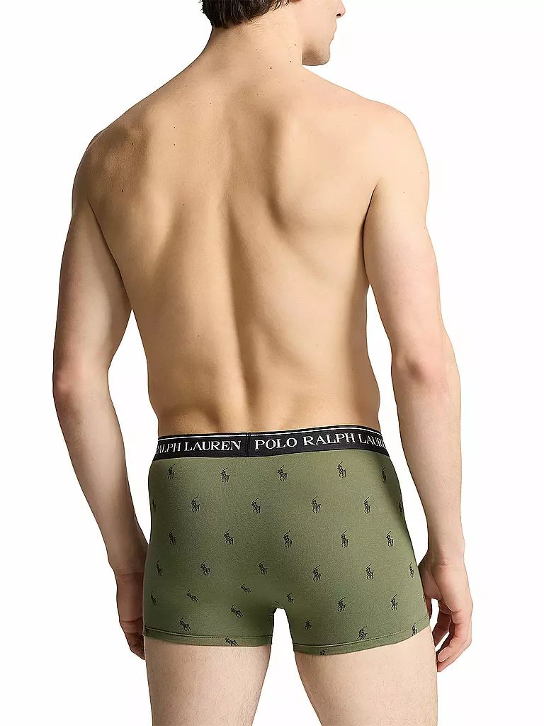 POLO RALPH LAUREN | Pants 3er Pkg grdn trl aop | olive