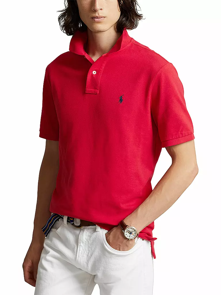 POLO RALPH LAUREN | Poloshirt Custom Fit | blau