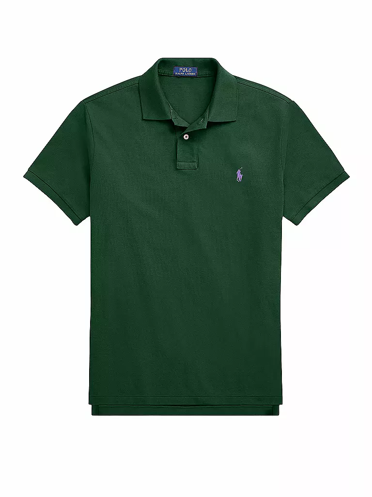 POLO RALPH LAUREN | Poloshirt Custom Slim Fit  | dunkelgrün