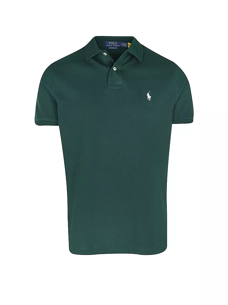 POLO RALPH LAUREN | Poloshirt Custom Slim Fit | dunkelgrün