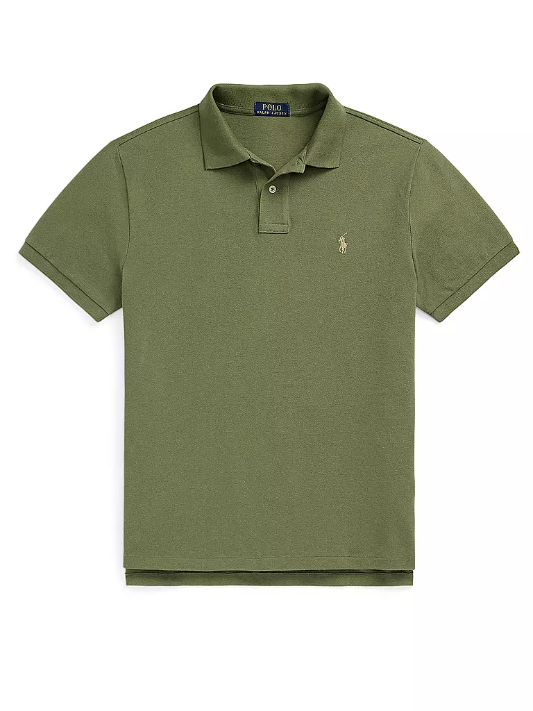 POLO RALPH LAUREN | Poloshirt Custom Slim Fit | olive