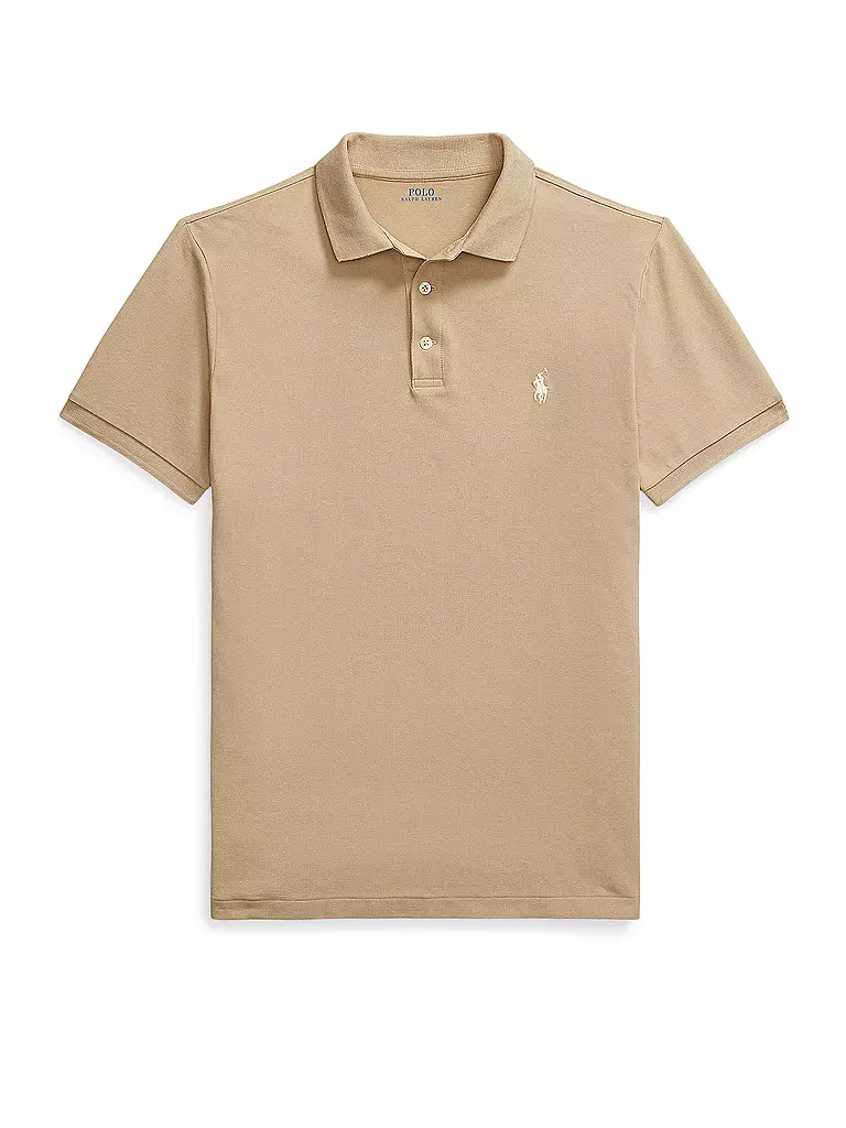 POLO RALPH LAUREN | Poloshirt Custom Slim Fit | hellbraun