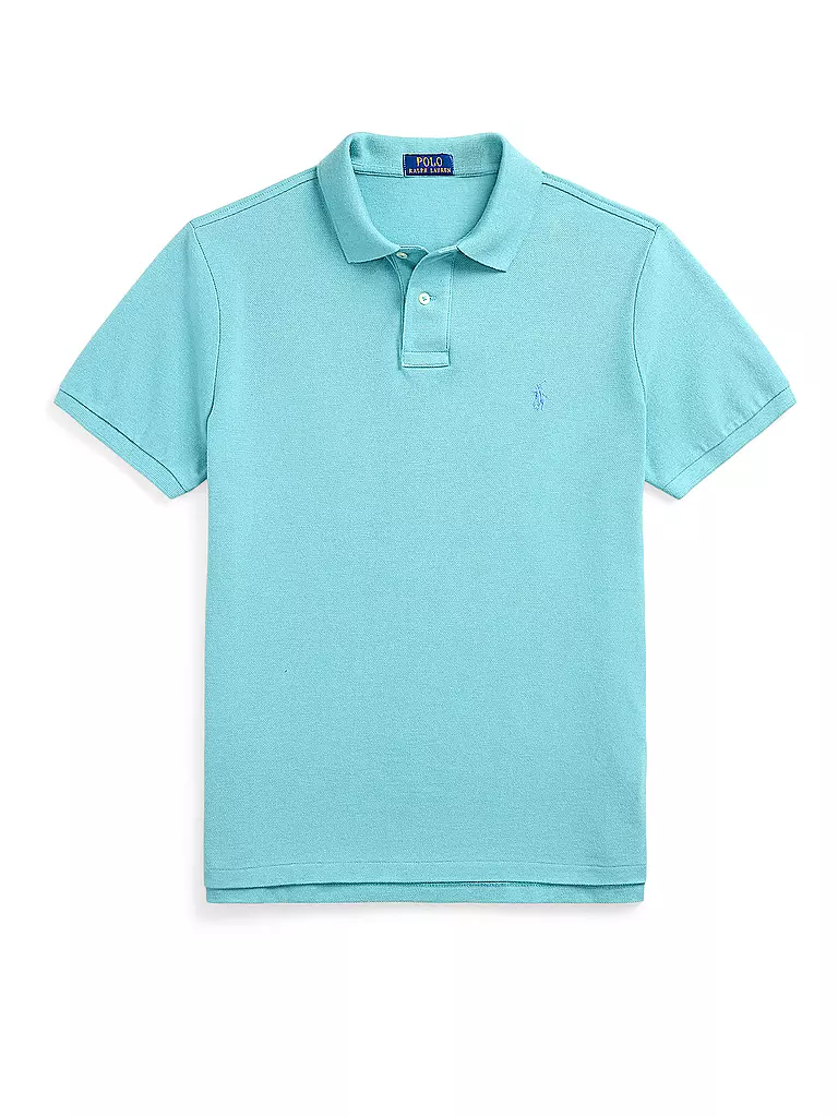 POLO RALPH LAUREN | Poloshirt Custom Slim Fit | türkis