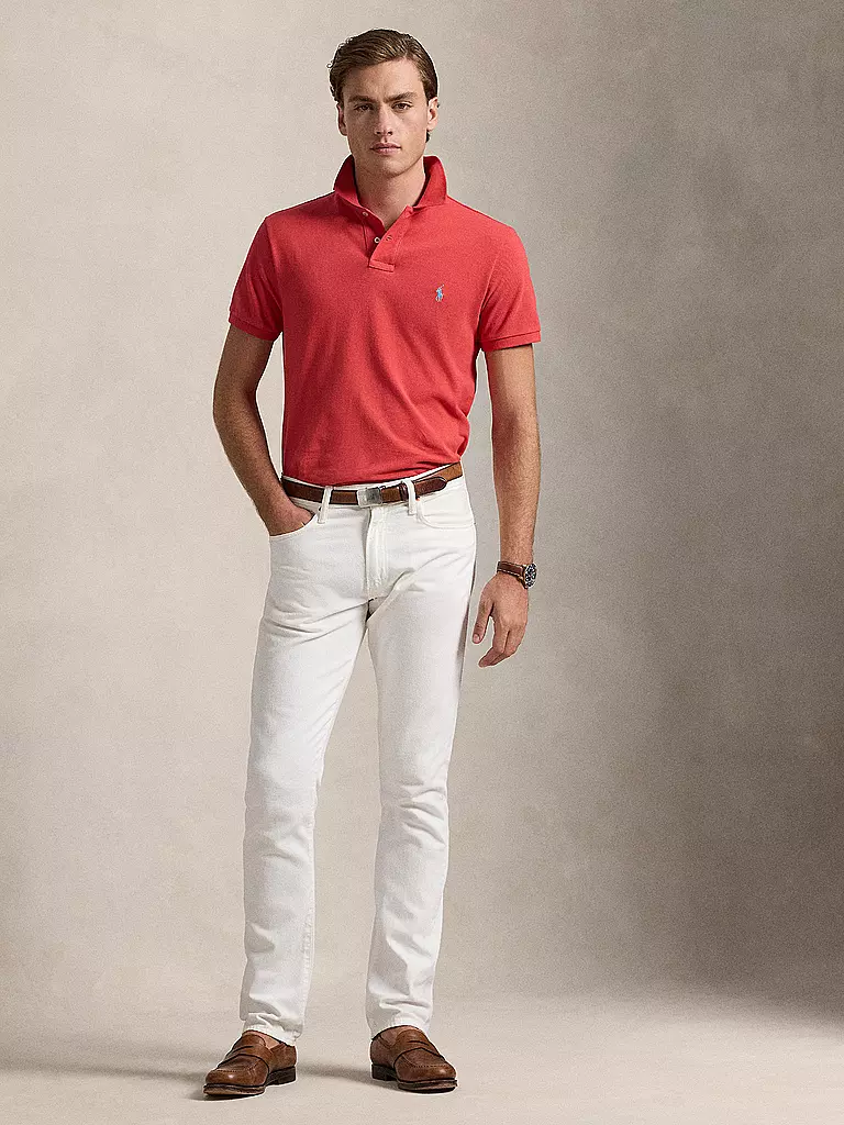 POLO RALPH LAUREN | Poloshirt Custom Slim Fit | rot