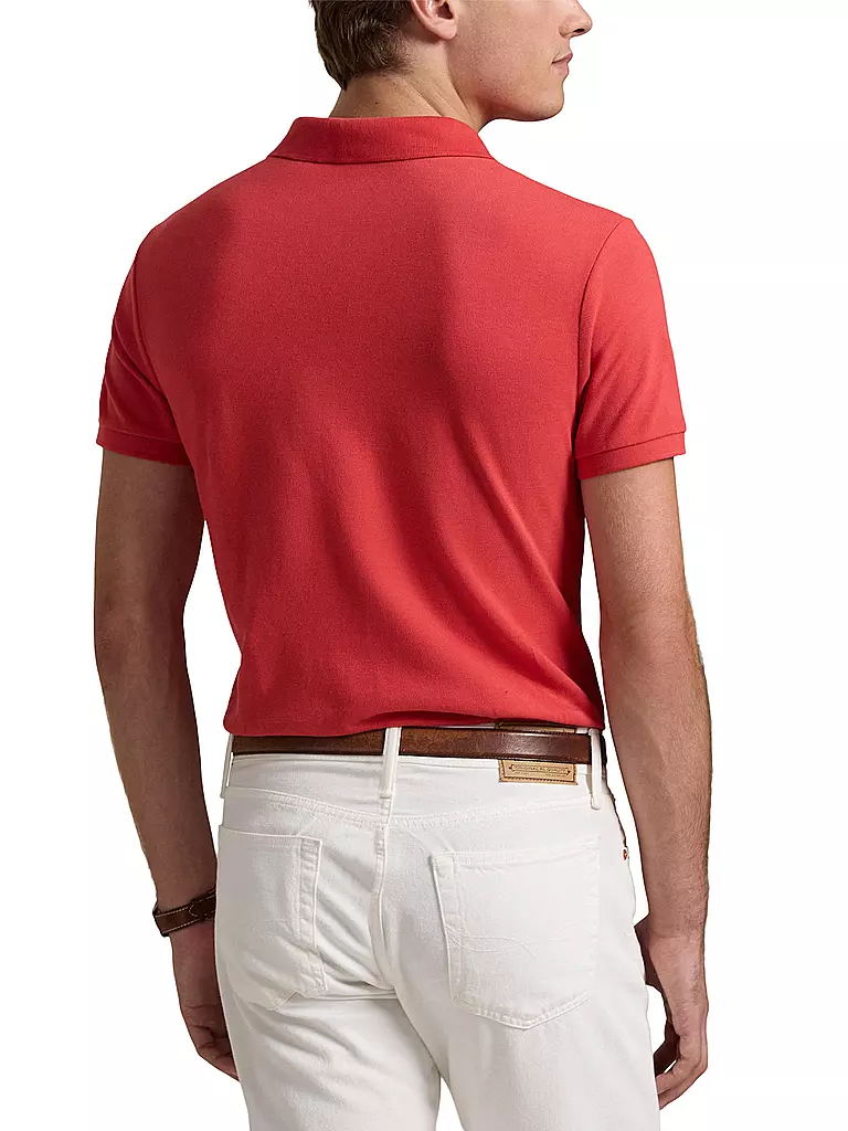 POLO RALPH LAUREN | Poloshirt Custom Slim Fit | rot