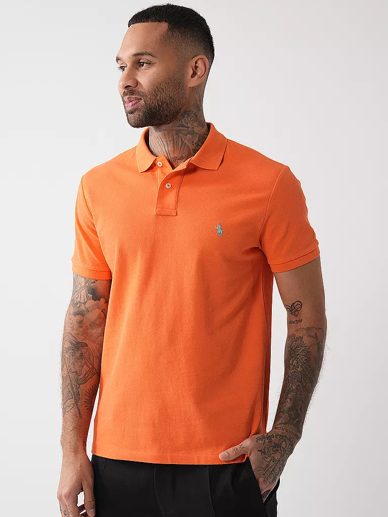 POLO RALPH LAUREN | Poloshirt Custom Slim Fit | hellblau