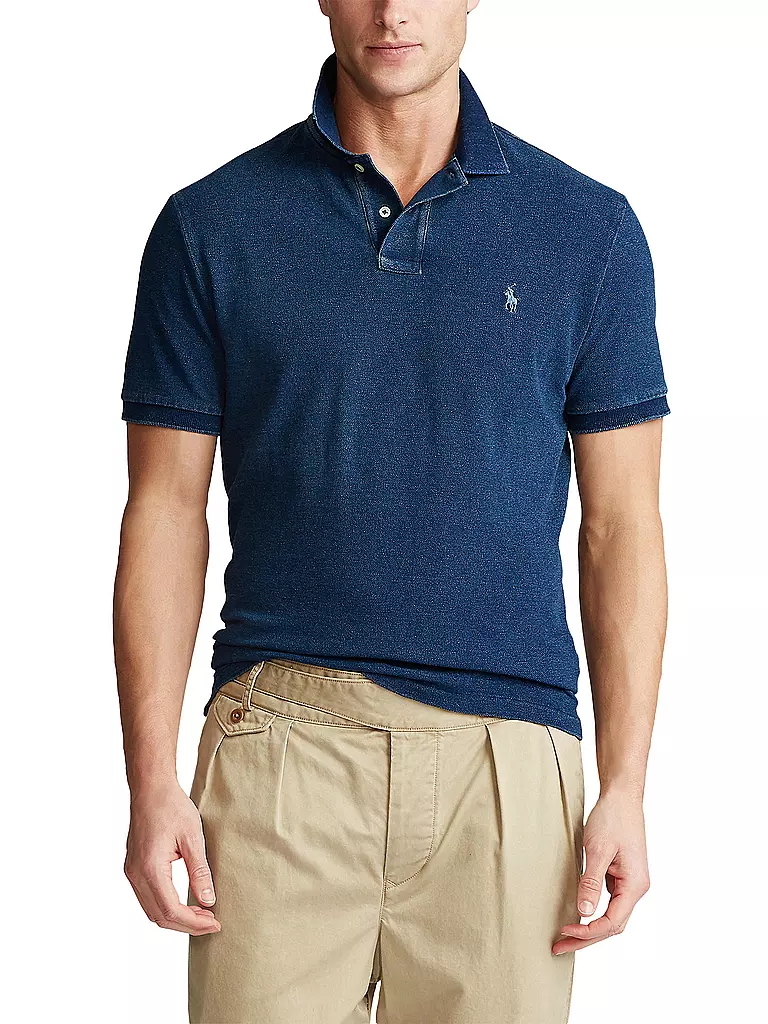 POLO RALPH LAUREN | Poloshirt Custom Slim Fit | dunkelblau