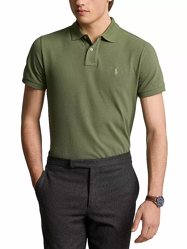 POLO RALPH LAUREN | Poloshirt Custom Slim Fit | grün