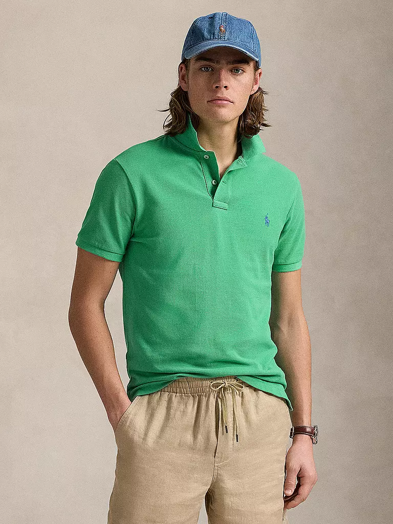 POLO RALPH LAUREN | Poloshirt Custom Slim Fit | grün