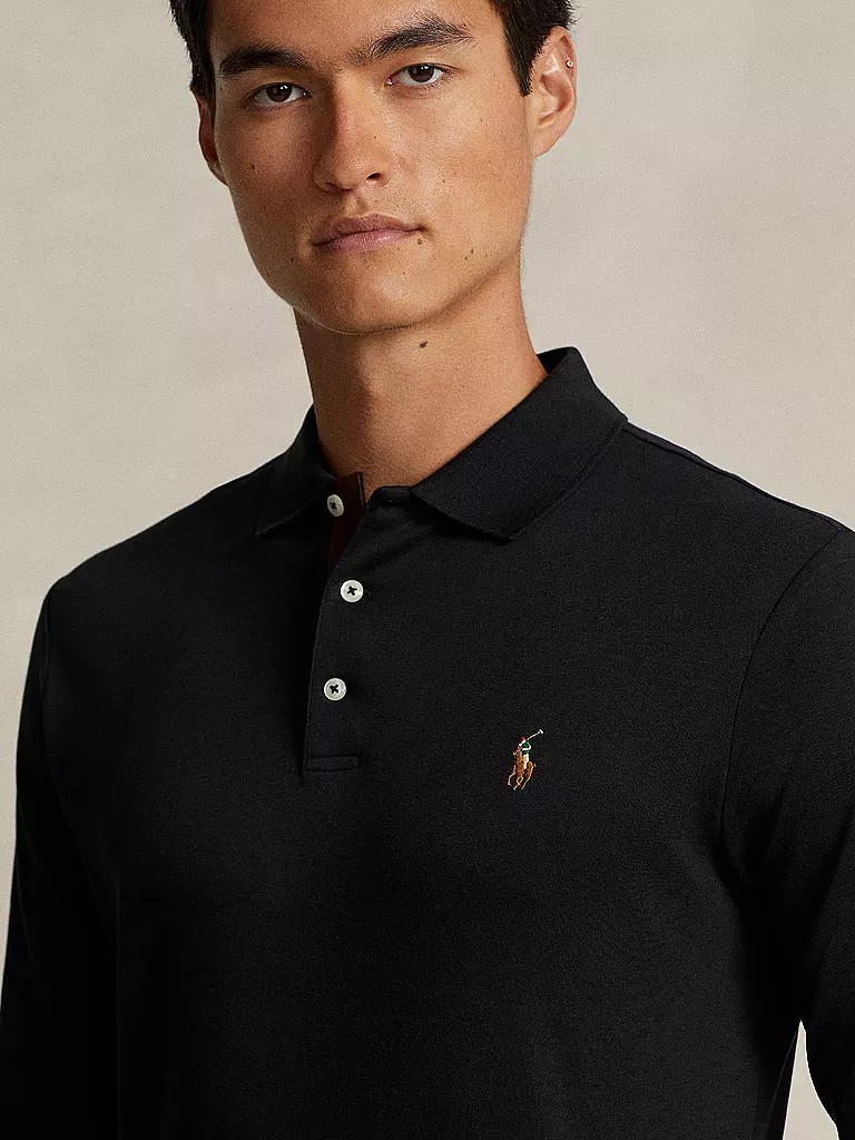 POLO RALPH LAUREN | Poloshirt Custom Slim Fit | dunkelblau