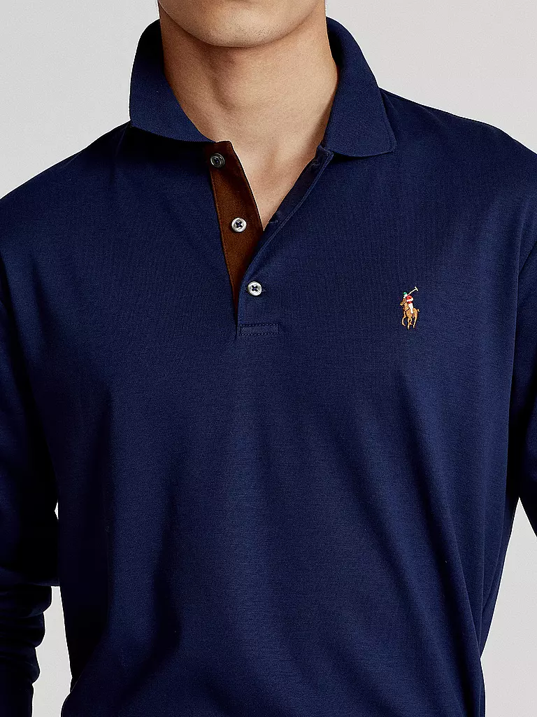 POLO RALPH LAUREN | Poloshirt Custom Slim Fit | dunkelblau