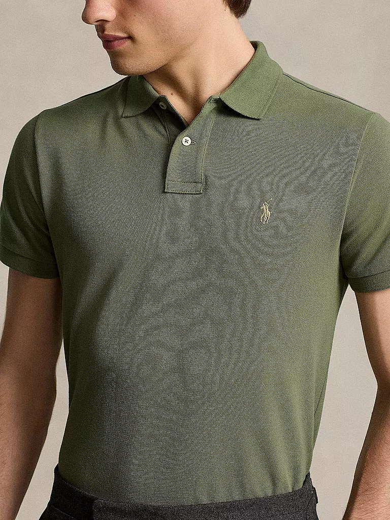 POLO RALPH LAUREN | Poloshirt Custom Slim Fit | grün