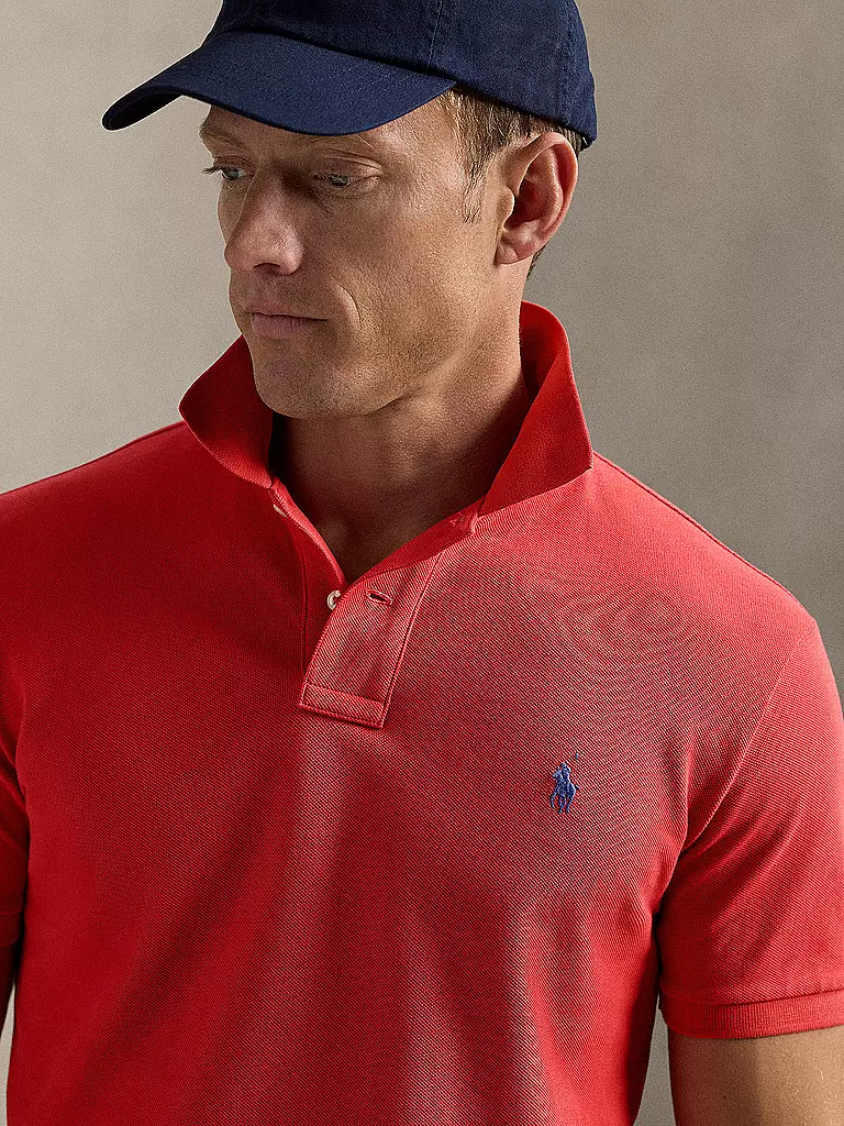 POLO RALPH LAUREN | Poloshirt Custom Slim Fit | rot