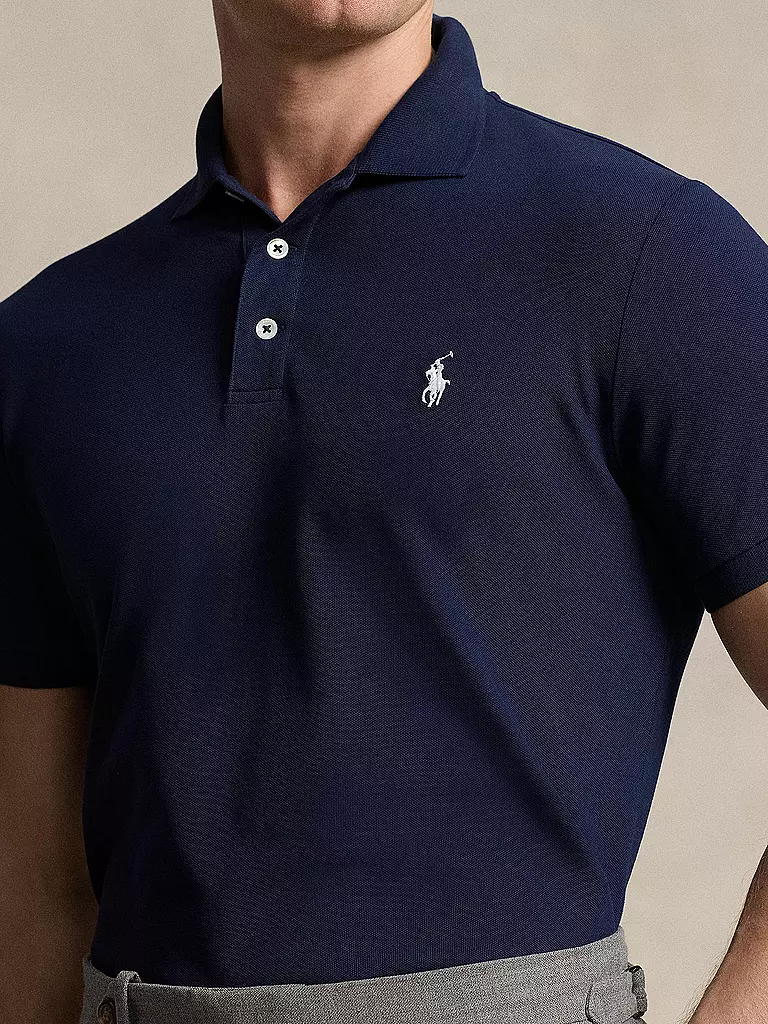 POLO RALPH LAUREN | Poloshirt Custom Slim Fit | hellbraun