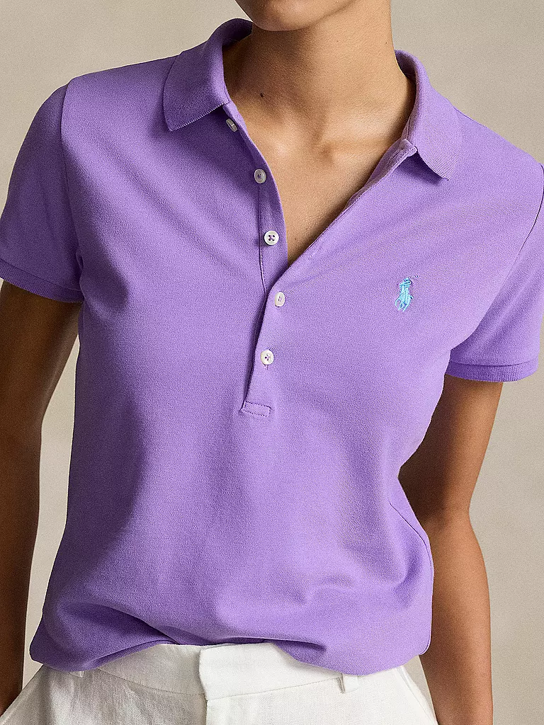 POLO RALPH LAUREN | Poloshirt Slim Fit JULIE | lila