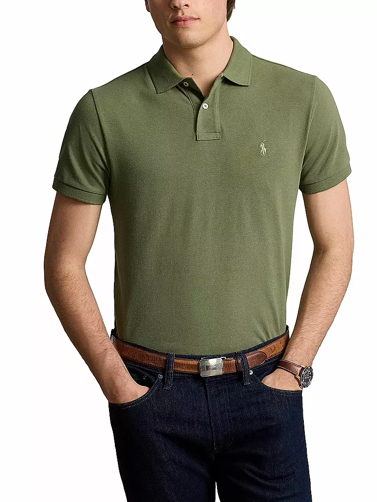 POLO RALPH LAUREN | Poloshirt Slim Fit | olive