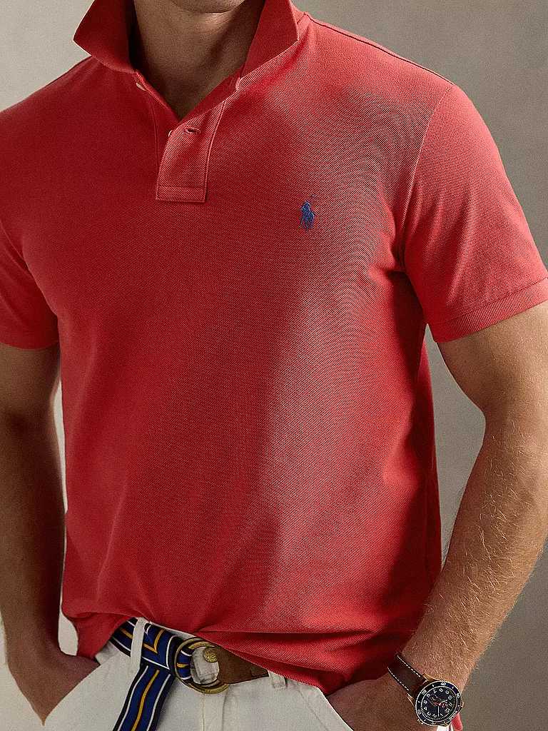 POLO RALPH LAUREN | Poloshirt Slim Fit | rot