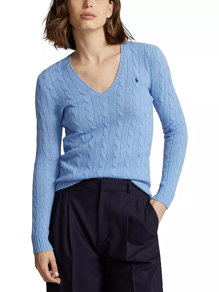 POLO RALPH LAUREN | Pullover Slim Fit KIMBERLY | blau