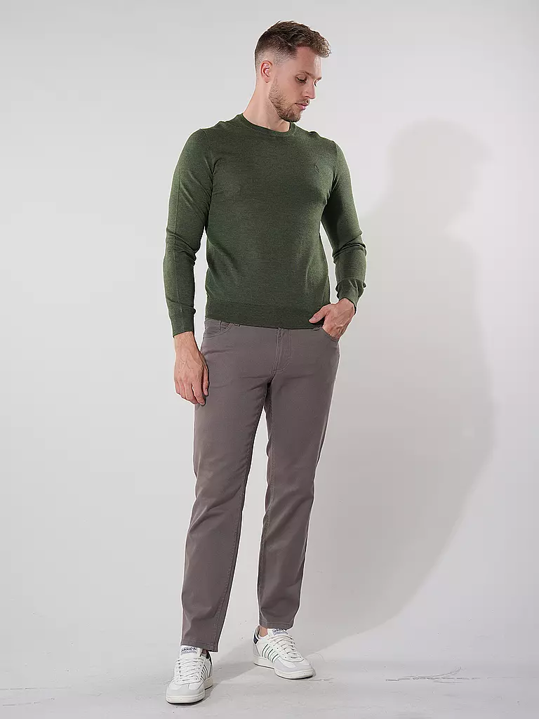 POLO RALPH LAUREN | Pullover Slim Fit | olive