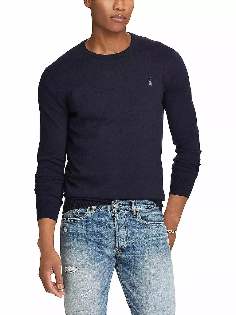 POLO RALPH LAUREN | Pullover Slim Fit | schwarz