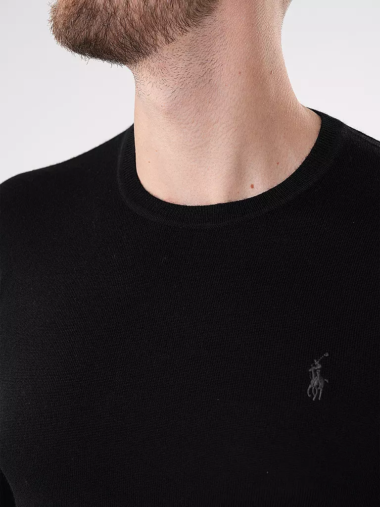 POLO RALPH LAUREN | Pullover Slim Fit | schwarz