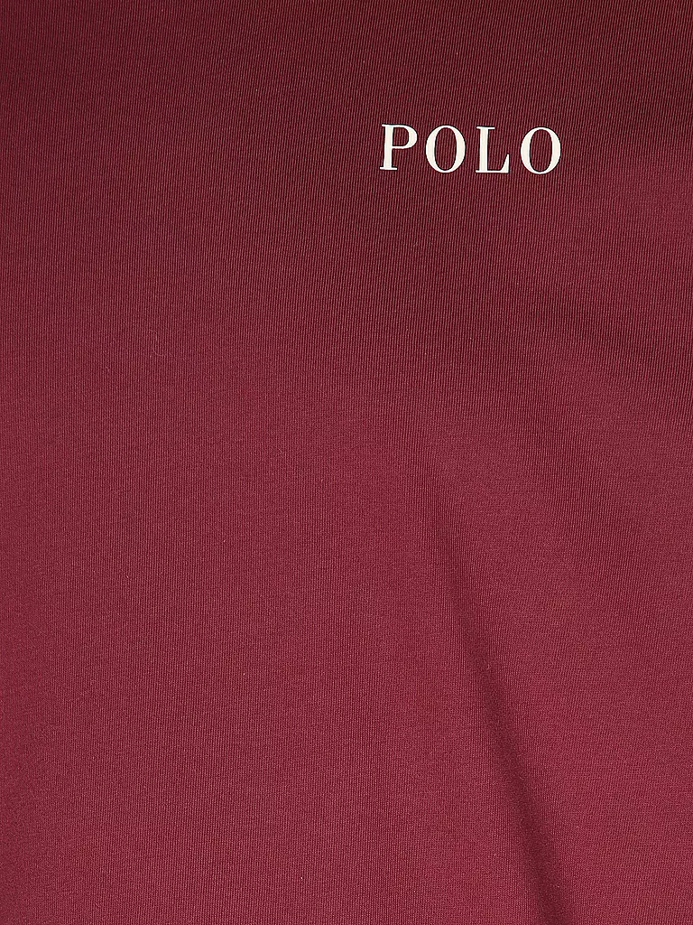 POLO RALPH LAUREN | Pyjama Langarmshirt | dunkelrot