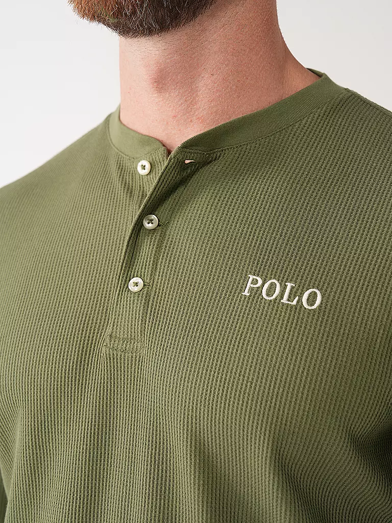 POLO RALPH LAUREN | Pyjamashirt HENLEY | creme