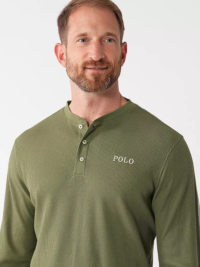 POLO RALPH LAUREN | Pyjamashirt | dunkelgrün