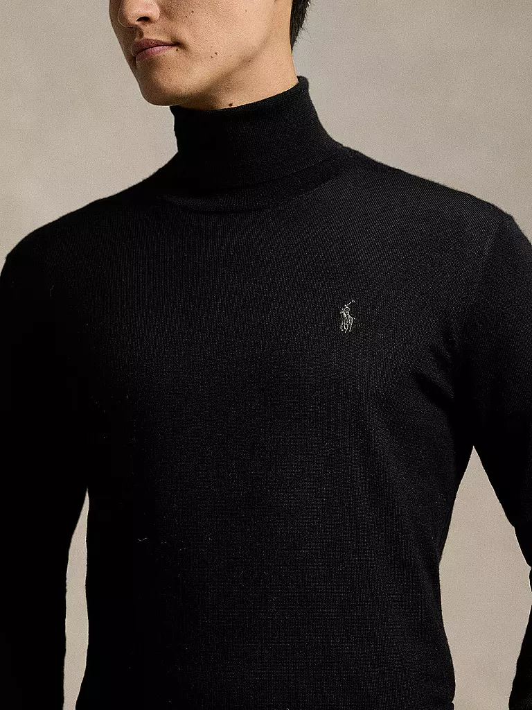 POLO RALPH LAUREN | Rollkragenpullover | schwarz