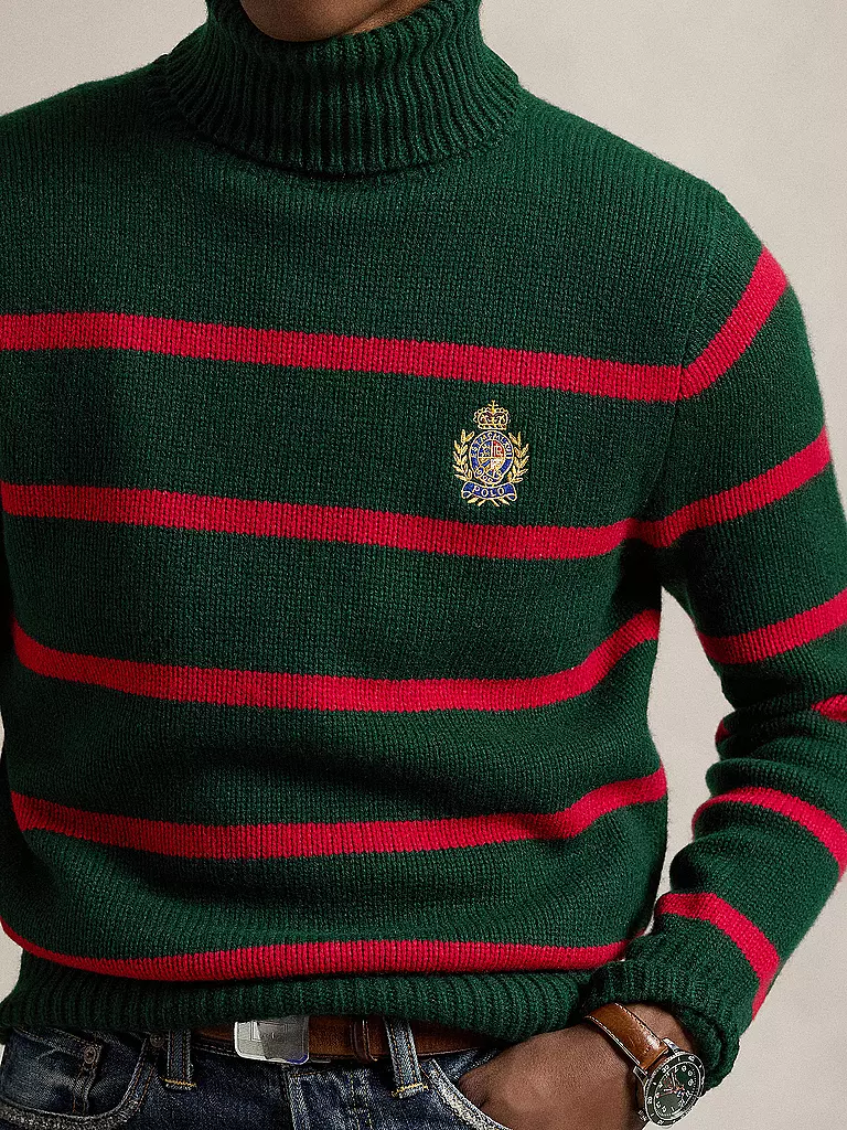 POLO RALPH LAUREN | Rollkragenpullover | grün