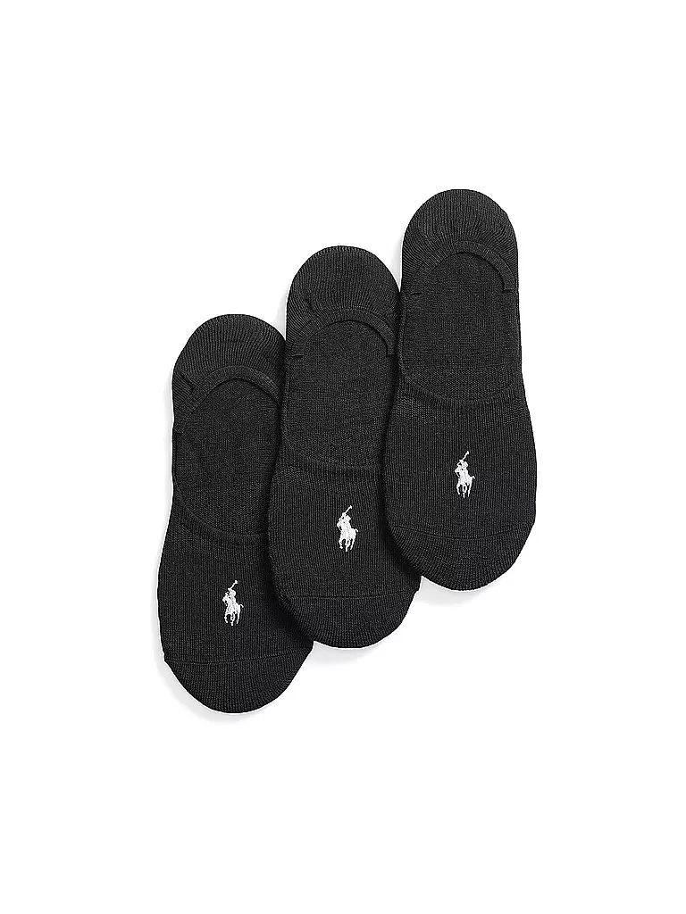 POLO RALPH LAUREN | Sneaker Socken 3er Pkg. white/black | schwarz