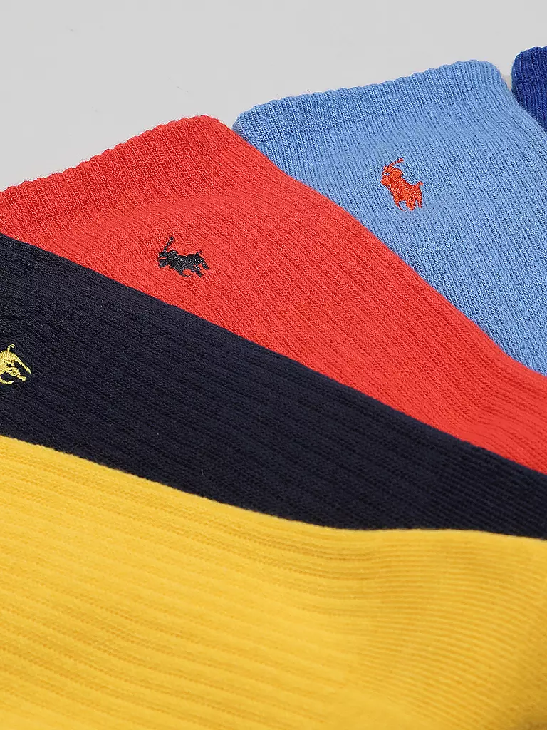 POLO RALPH LAUREN | Socken 6er Pkg. Nvy/Blu/Tom/grn/Sphr/Hylw | bunt