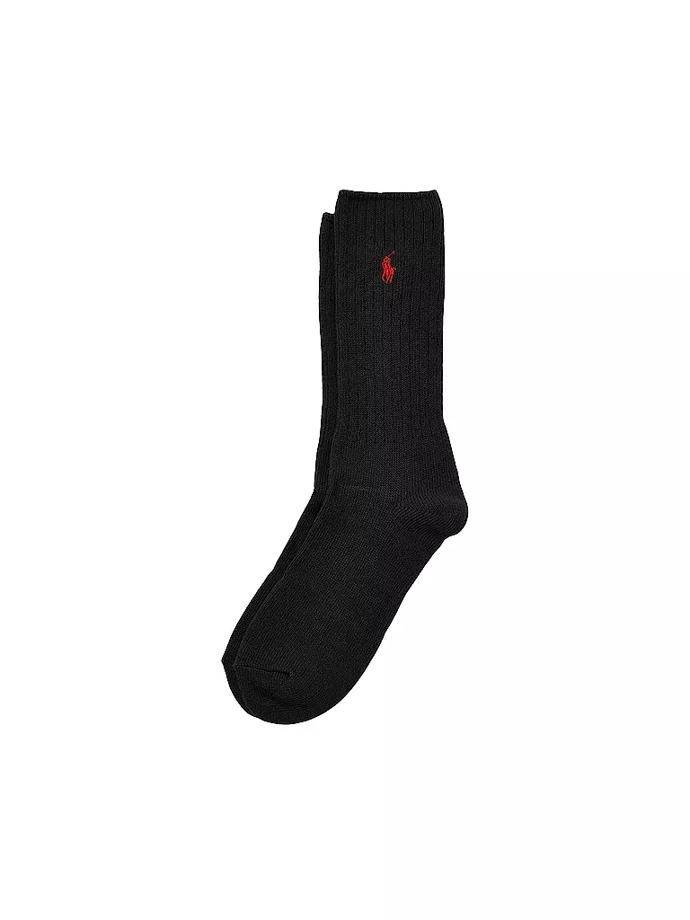 POLO RALPH LAUREN | Socken black / red | schwarz