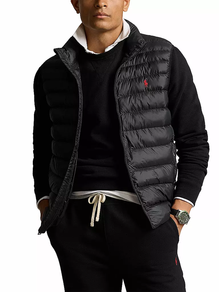 POLO RALPH LAUREN | Steppgilet  | schwarz