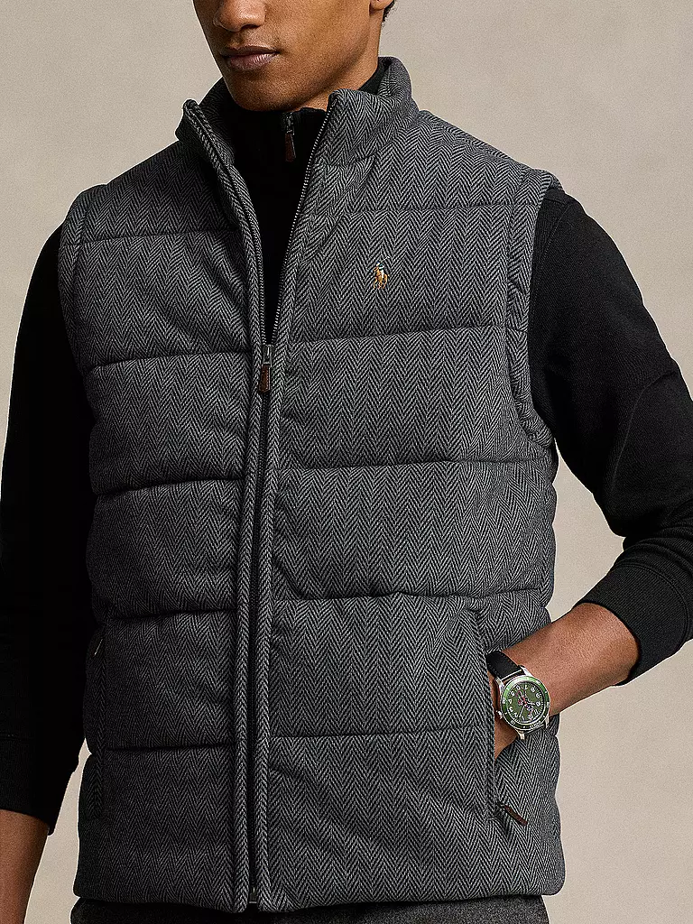 POLO RALPH LAUREN | Steppgilet | grau